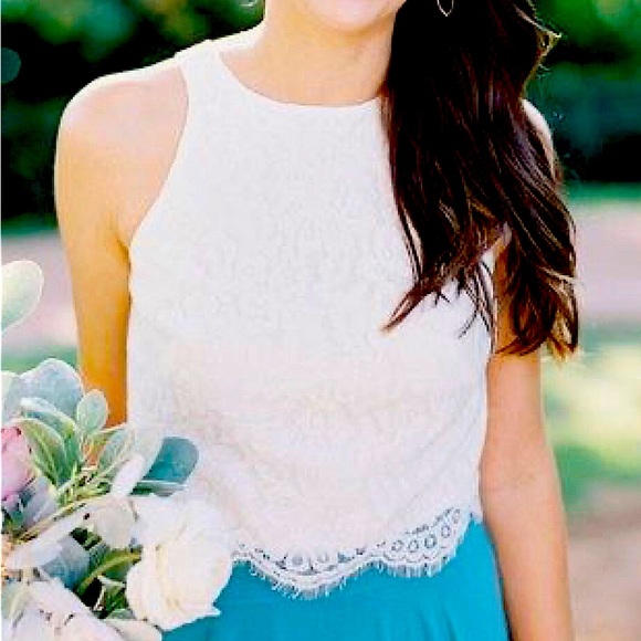 REVELRY Aubrey Lace Top - Picture 2 of 12